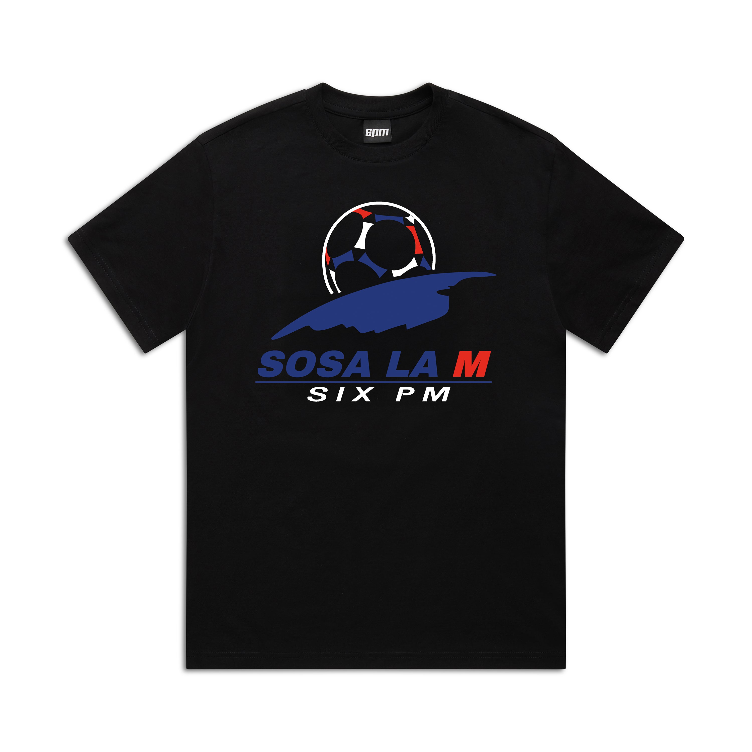 6PM RECORDS x SOSA LA M - NINETYEIGHT T-Shirt BLACK